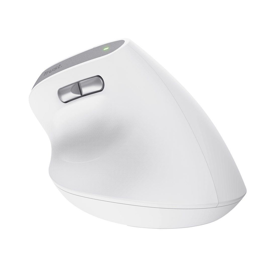Mysz Trust BAYO II ERGONOMIC WIRELESS White — zdjęcie 10