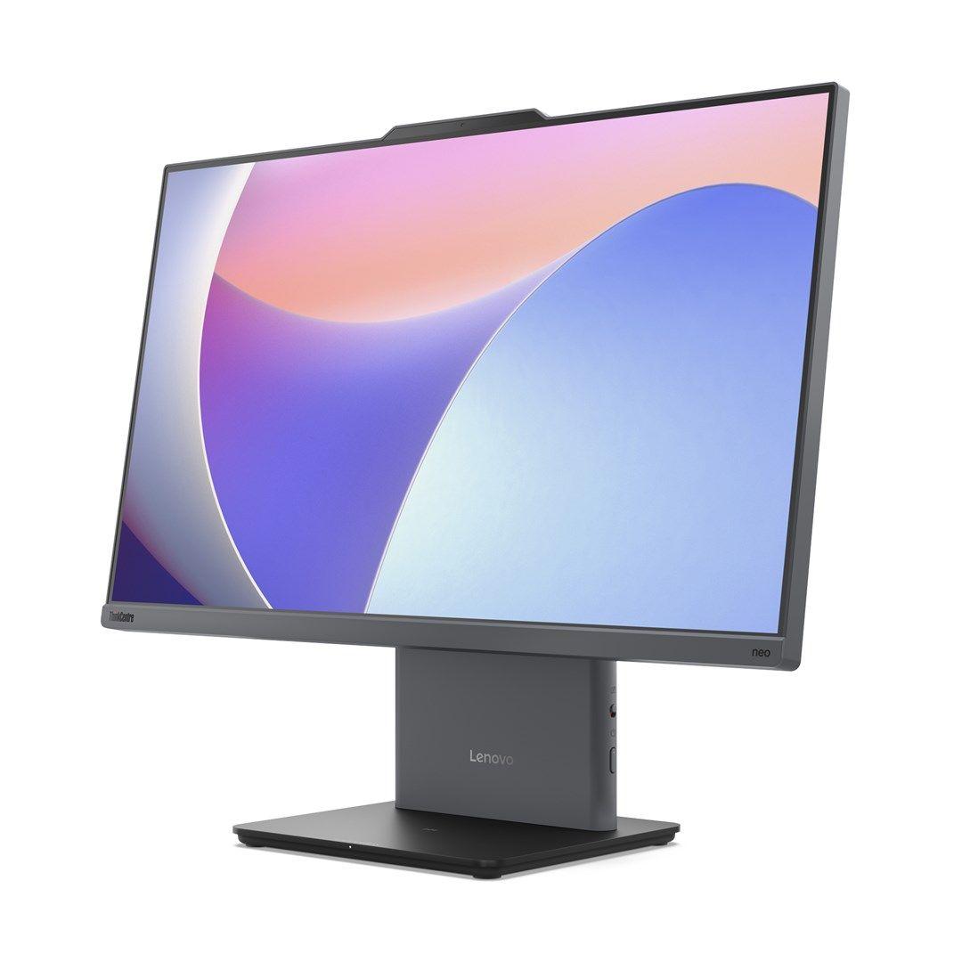 Lenovo ThinkCentre neo 50a 24 Gen 5 i5-13420H 23.8" FHD IPS AG 250nits 16GB DDR5-5200 SSD512 Intel UHD Graphics W11Pro Luna Grey 3Y OnSite — zdjęcie 1