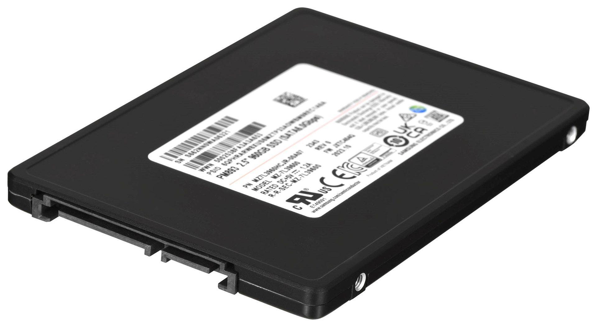 Dysk SSD Samsung PM893 960GB SATA 2.5" MZ7L3960HCJR-00A07 (DWPD 1) — zdjęcie 1