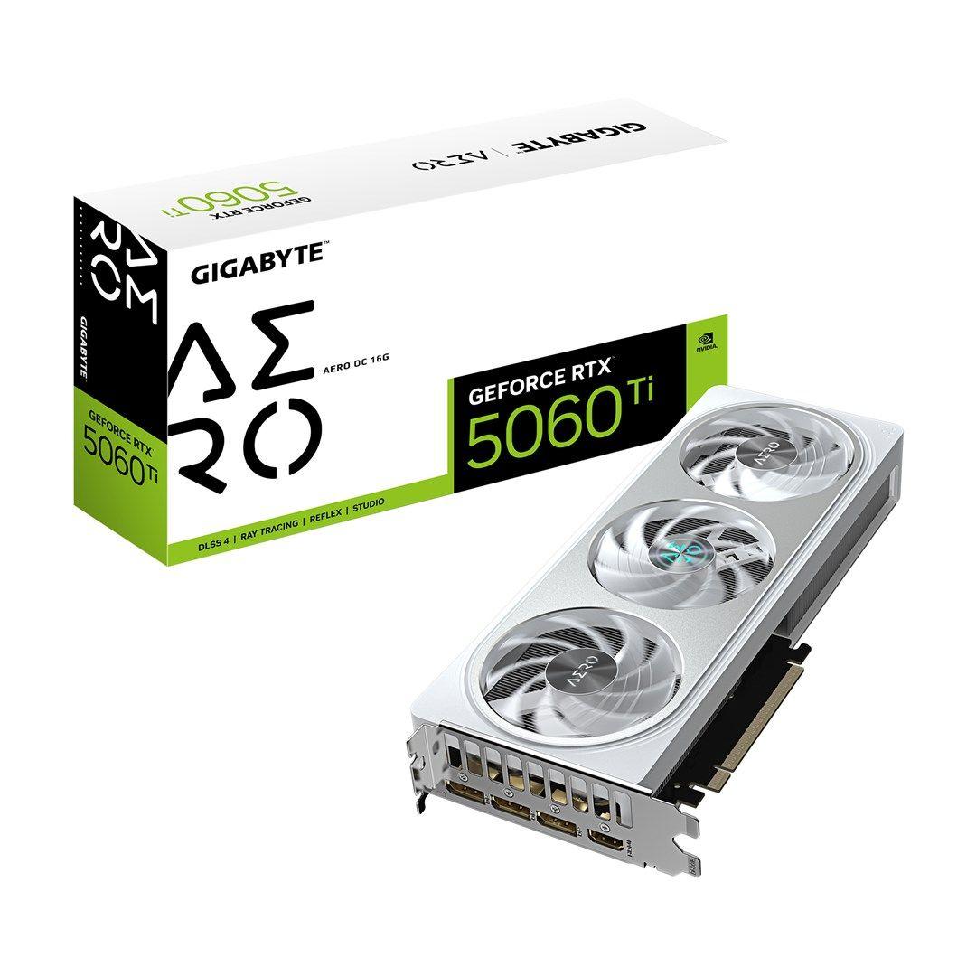 Karta graficzna Gigabyte GeForce RTX 5060 Ti AERO OC 16GB — zdjęcie 1
