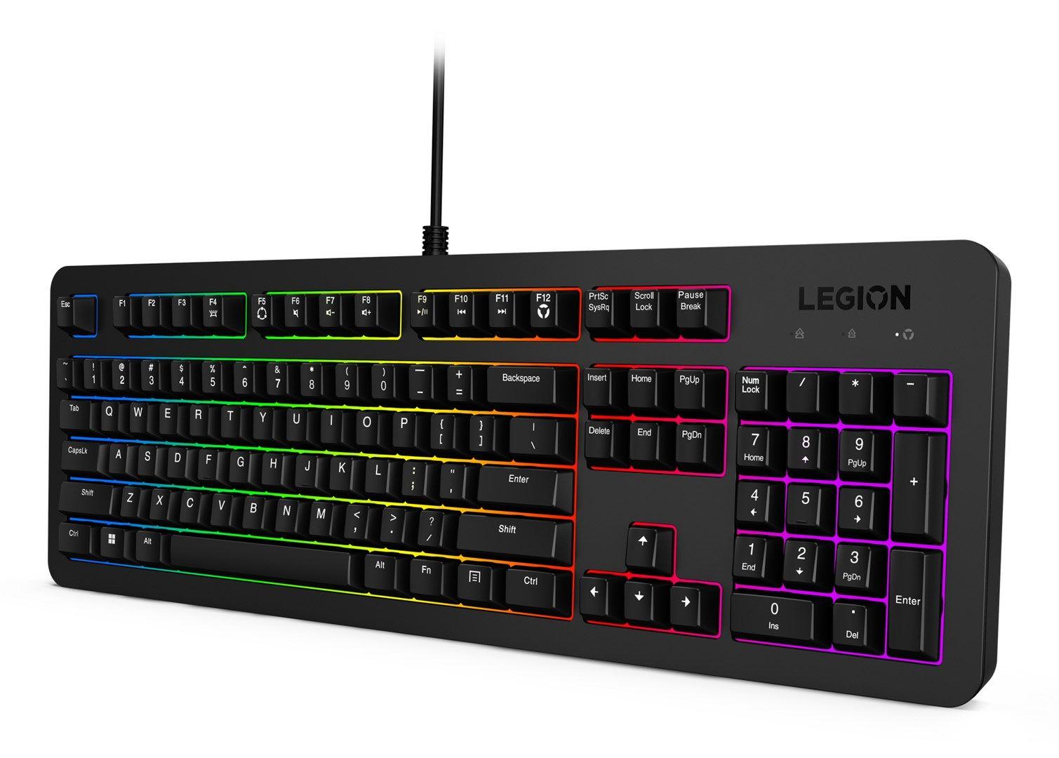 Lenovo Legion KM310 RGB Gaming Combo Keyboard and Mouse - US English GX31N91913 — zdjęcie 2