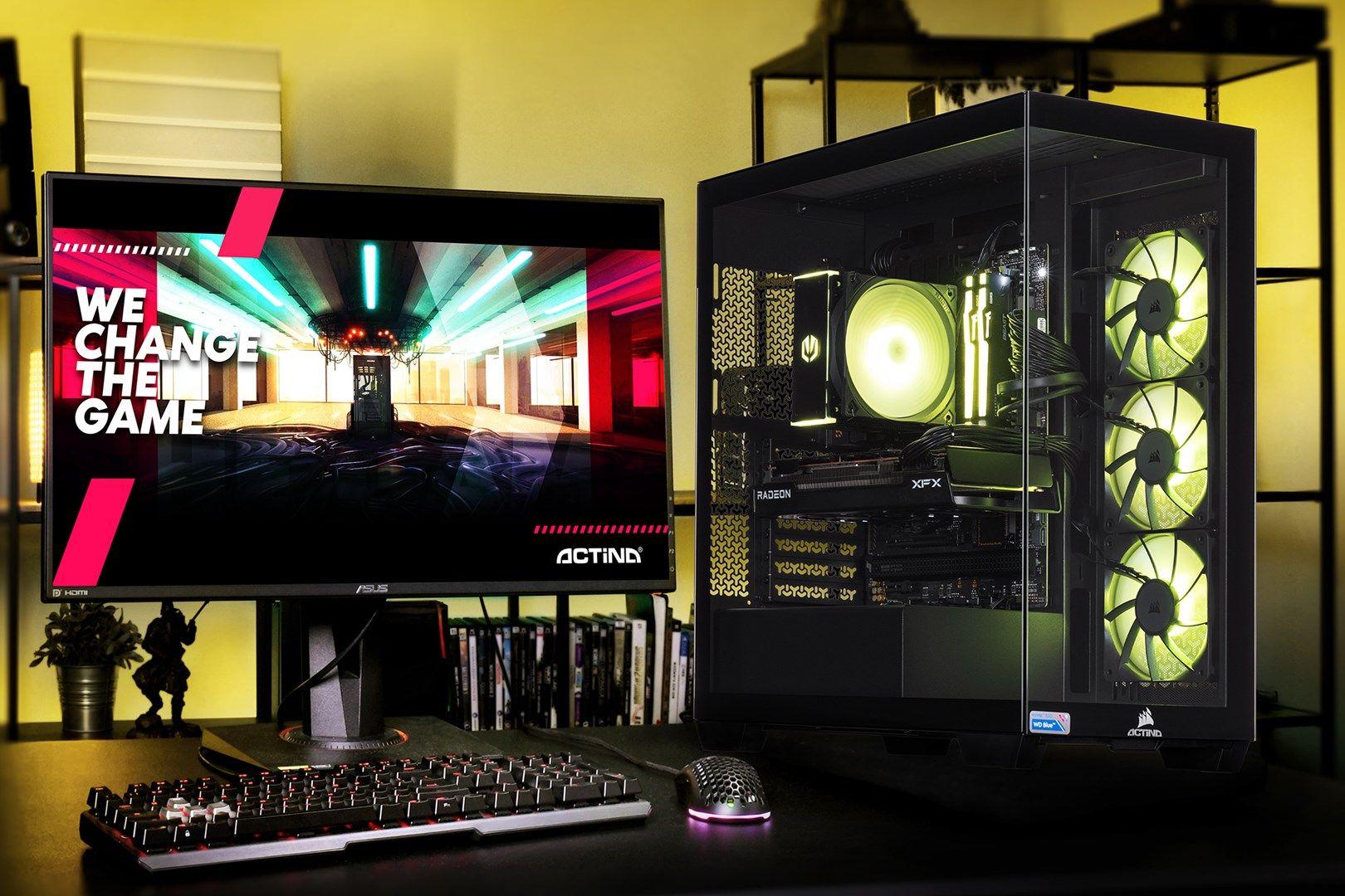 Actina iCUE 8700F/32GB/2TB/RTX5070Ti/850W — zdjęcie 16
