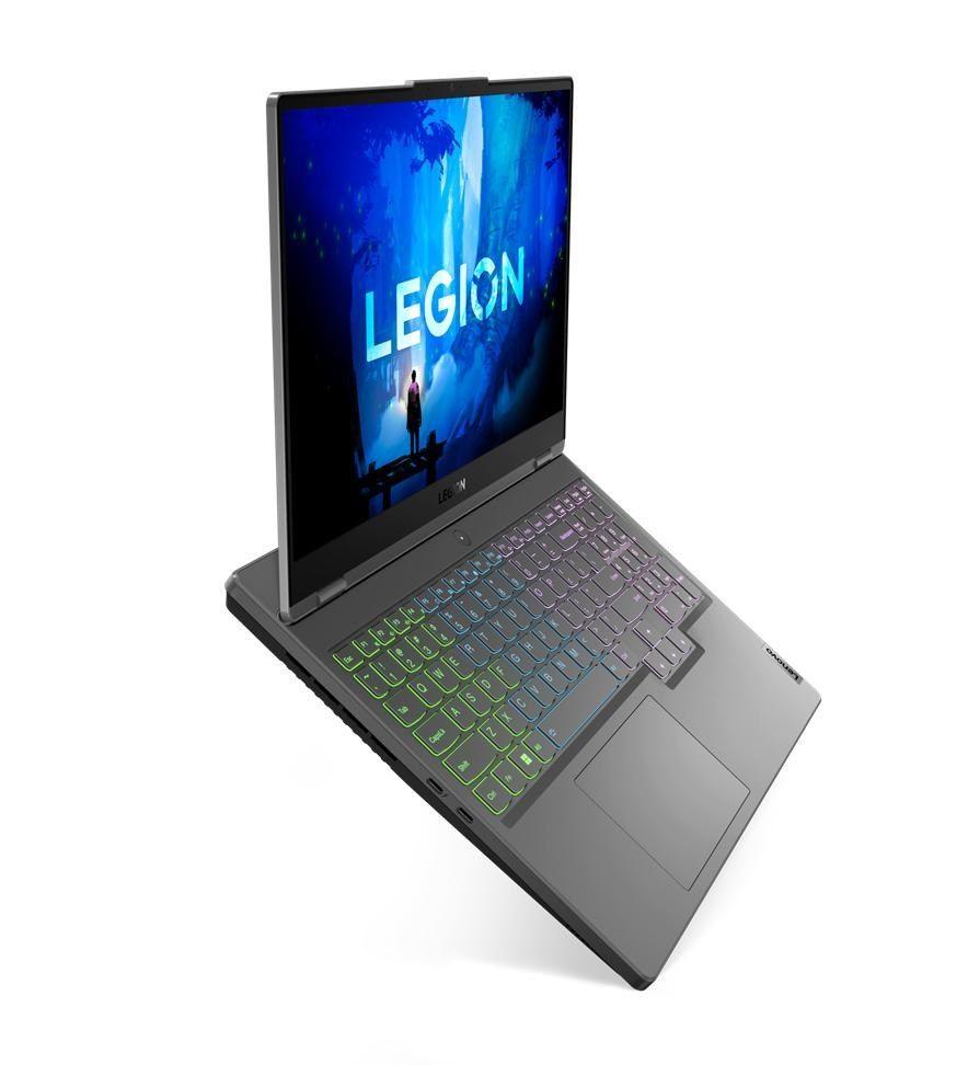 Lenovo Legion 5 15IAH7H i7-12700H 15.6" WQHD IPS 300nits AG 165Hz 16GB DDR5 4800 SSD512 GeForce RTX 3070 8GB NoOS Storm Grey — zdjęcie 7