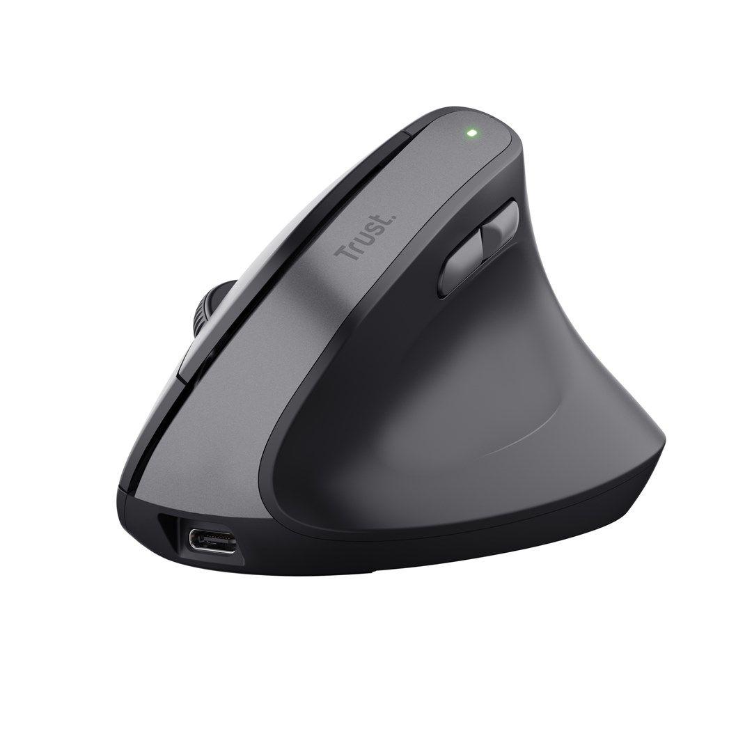Mysz TRUST BAYO II ERGONOMIC WIRELESS MOUSE BLK (25145) — zdjęcie 1