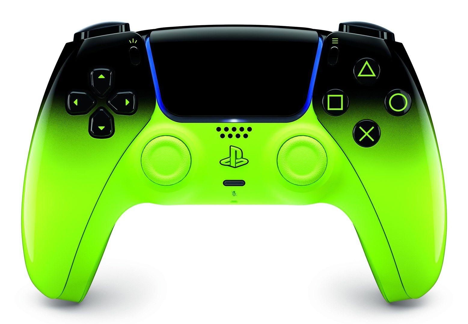 Kontroler SONY PS5 DualSense Remix Green New Edition — zdjęcie 1