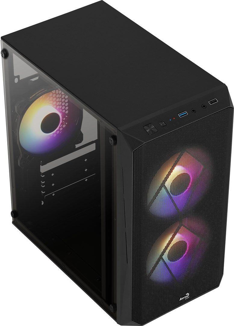 OBUDOWA AEROCOOL GS CS-107-A-BK-v2 FRGB — zdjęcie 5