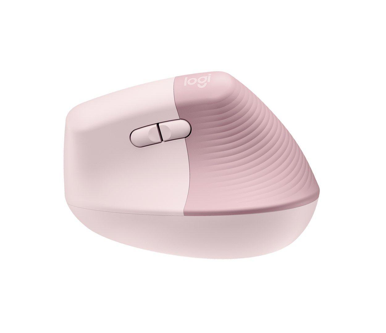 Mysz Logitech Lift Vertical Pink — zdjęcie 4