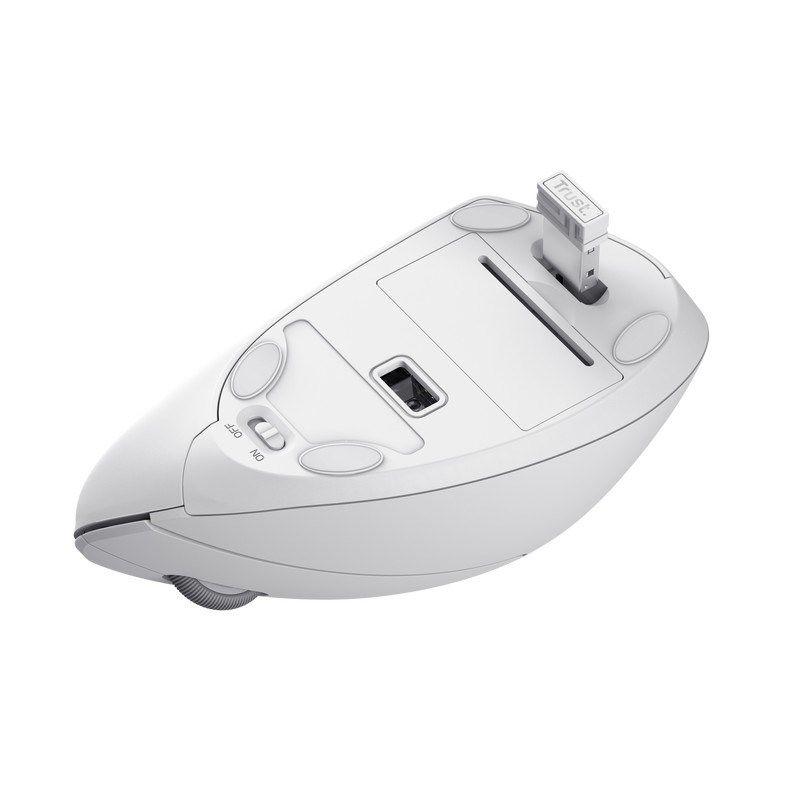 Mysz TRUST Verto Wireless vertical ergonomic White — zdjęcie 4