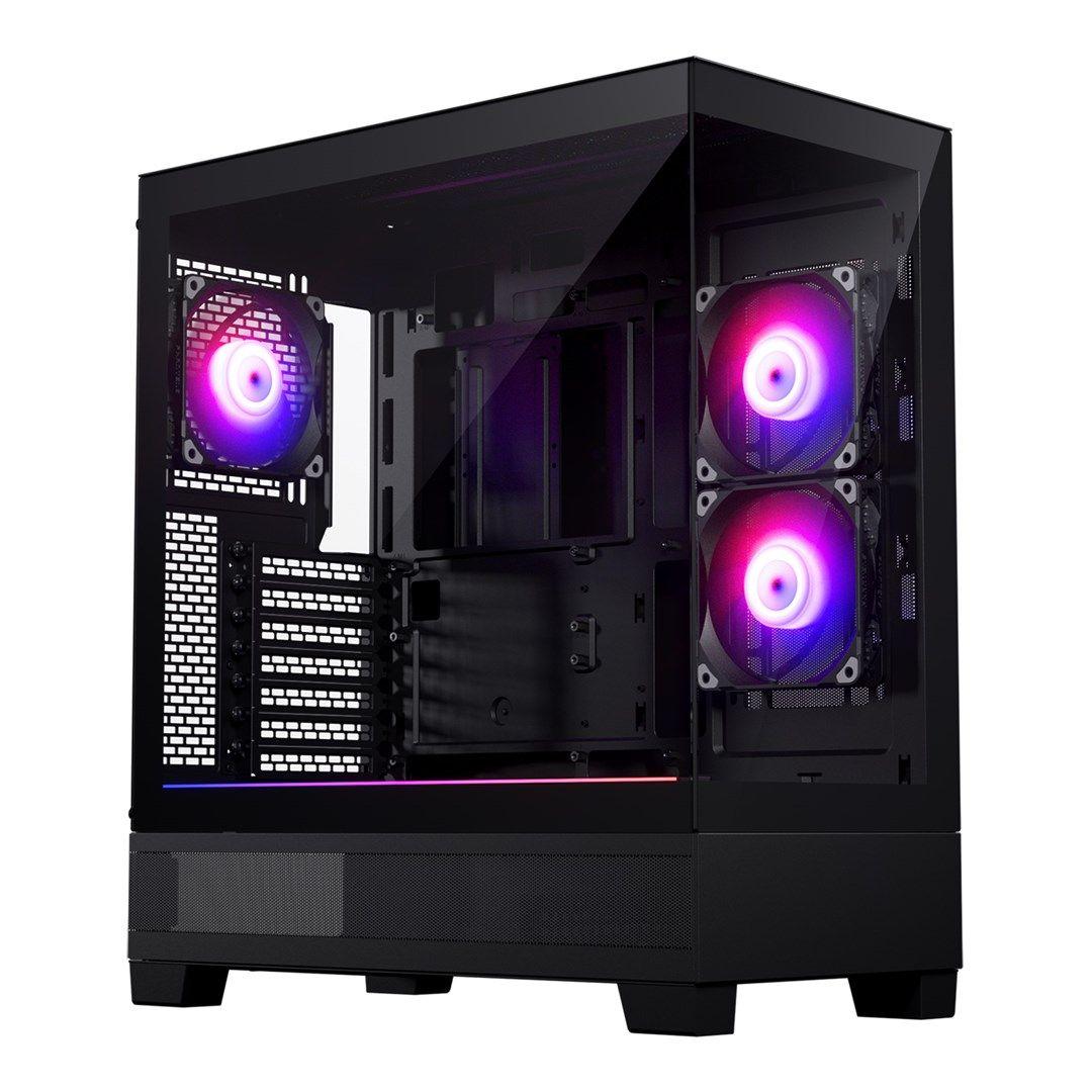Phanteks XT View Tempered Glass Windows, D-RGB - black — zdjęcie 1
