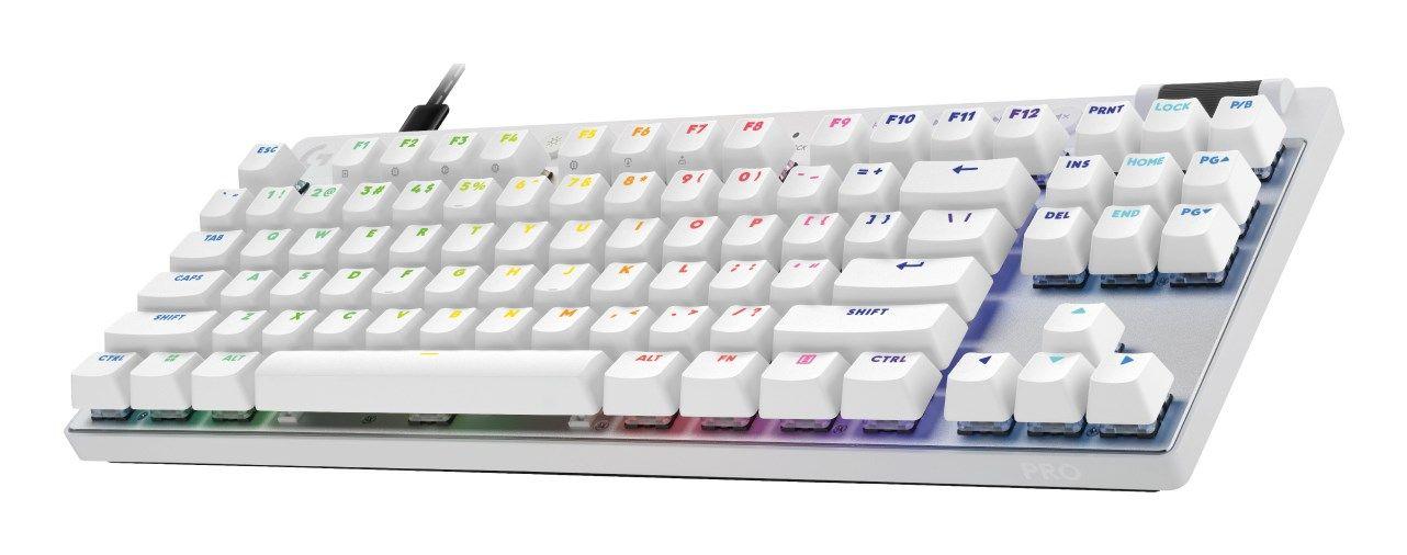 Klawiatura Logitech G PRO X TKL Rapid White — zdjęcie 2
