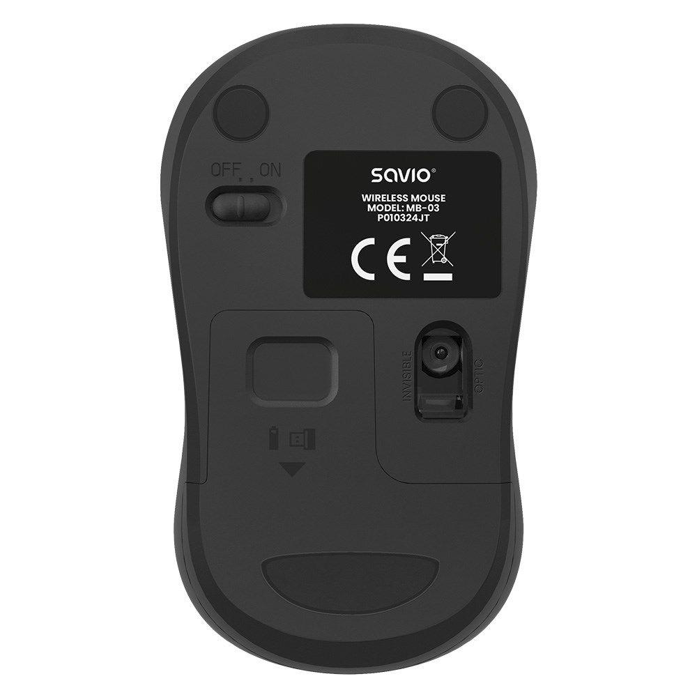 SAVIO MYSZ BEZPRZEWODOWA MB-03 — zdjęcie 2