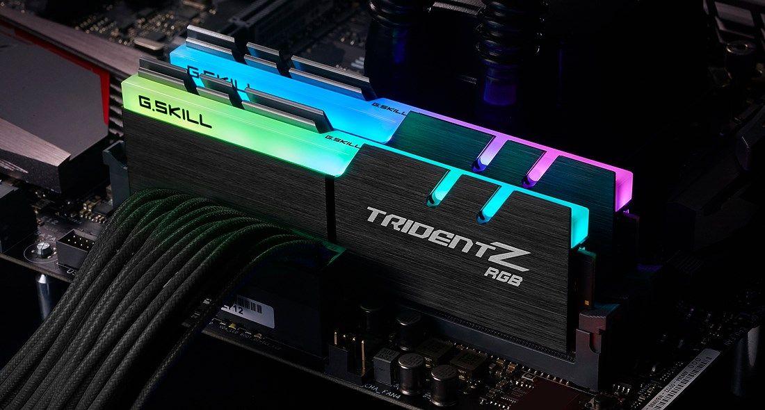 Zestaw pamięci G.SKILL TridentZ RGB F4-3600C16D-16GTZRC (DDR4 DIMM; 2 x 8 GB; 3600 MHz; CL16) — zdjęcie 3