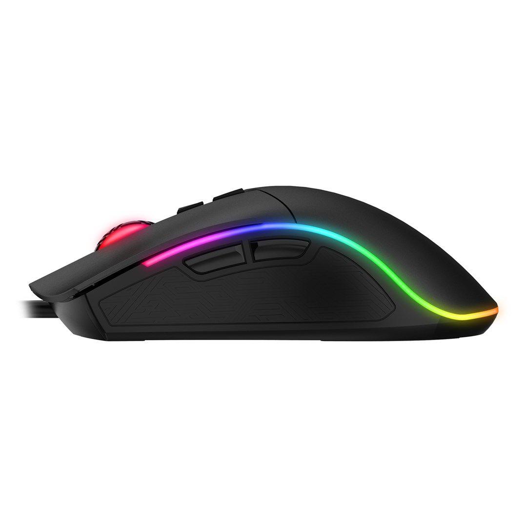 Mysz gamingowa Havit MS1001S (czarno-szary) — zdjęcie 3