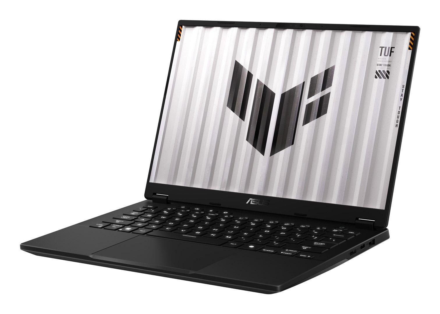 ASUS TUF Gaming A14 FA401UM-RG014 Ryzen 7 260 14.0"2.5K 165Hz IPS-level 400nits AG 16GB LPDDR5X SSD512 GeForce RTX 5060_8GB WLAN+BT Cam1080p 73WHrs NoOS Jaeger Gray — zdjęcie 3