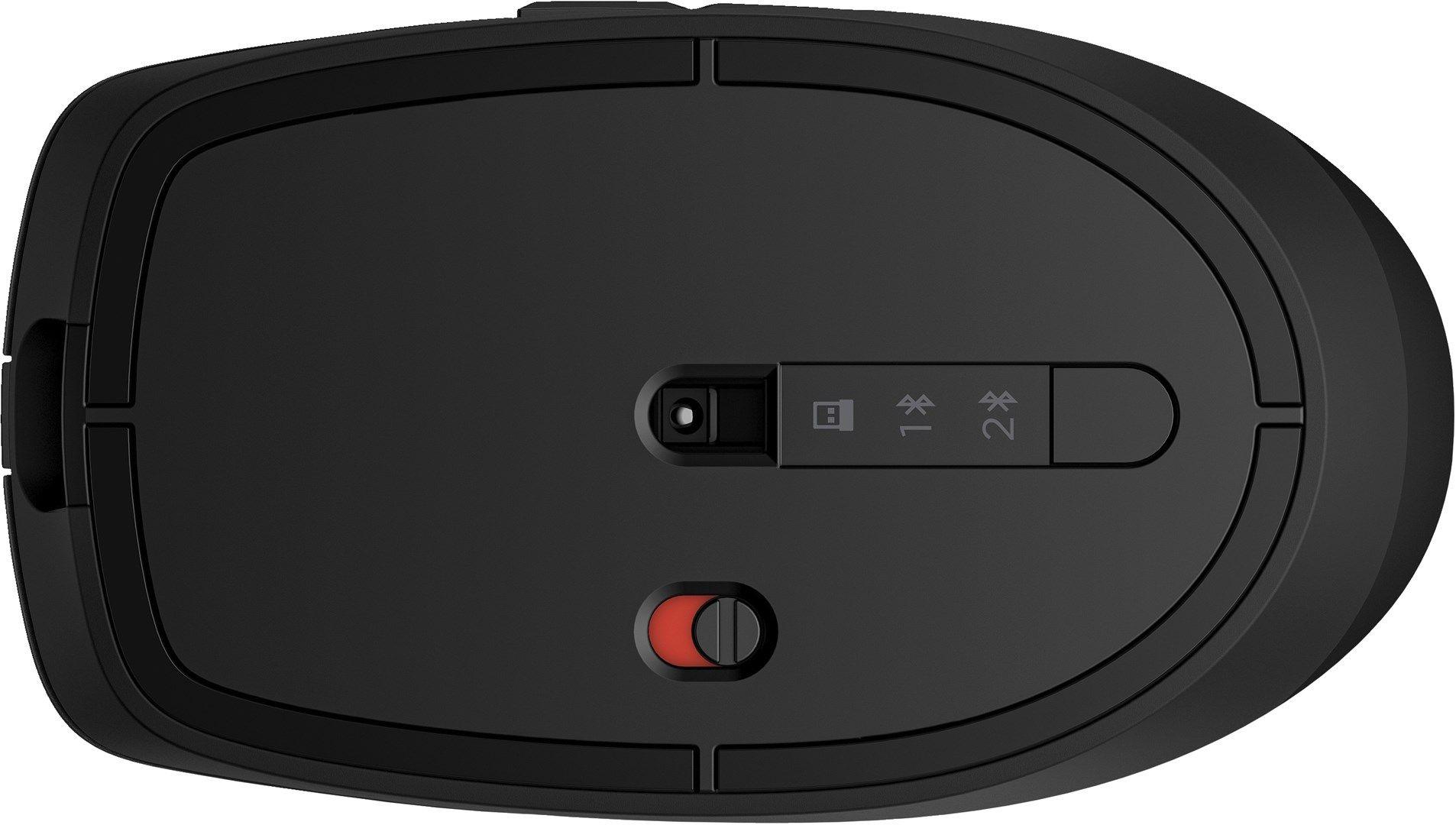Mysz HP 710 Rechargeable Silent Mouse Black bezprzewodowa z akumulatorem czarna 6E6F2AA — zdjęcie 7