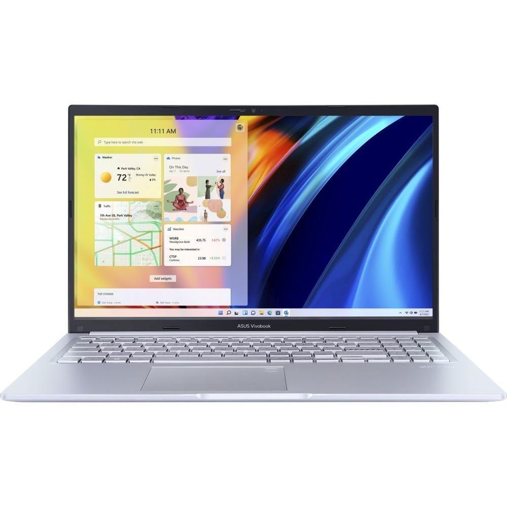 ASUS Vivobook 15 X1502VA-BQ681W i5-13420H 15.6"FHD IPS-level Panel 60Hz 250nits AG 16GB DDR4 SSD512 Intel UHD Graphics WLAN+BT Cam720p 42WHrs Win11 Cool Silver — zdjęcie 2