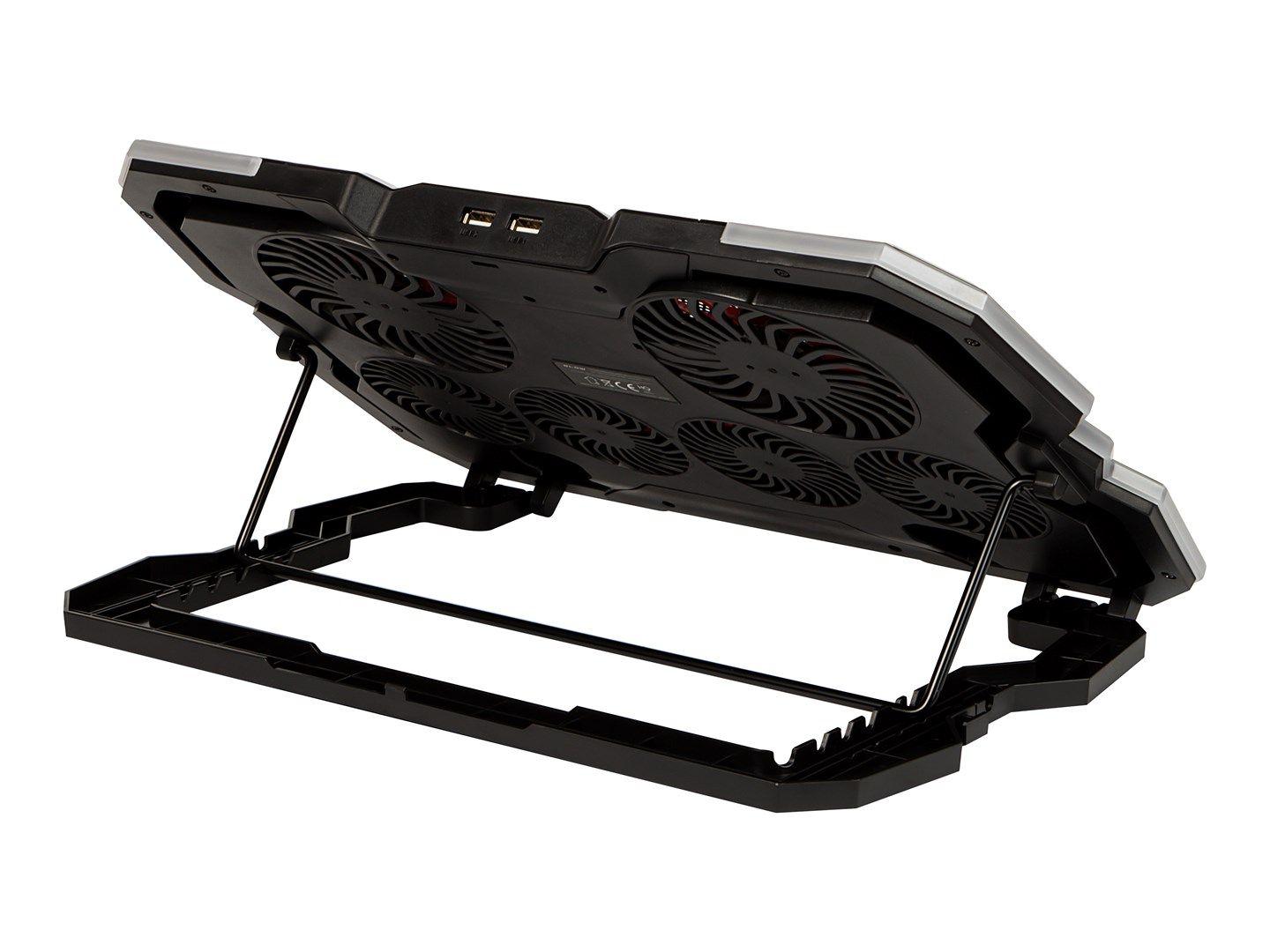 BLOW PODSTAWKA CHŁODZĄCA LAPTOP 6 FAN VORTEX RGB — zdjęcie 4