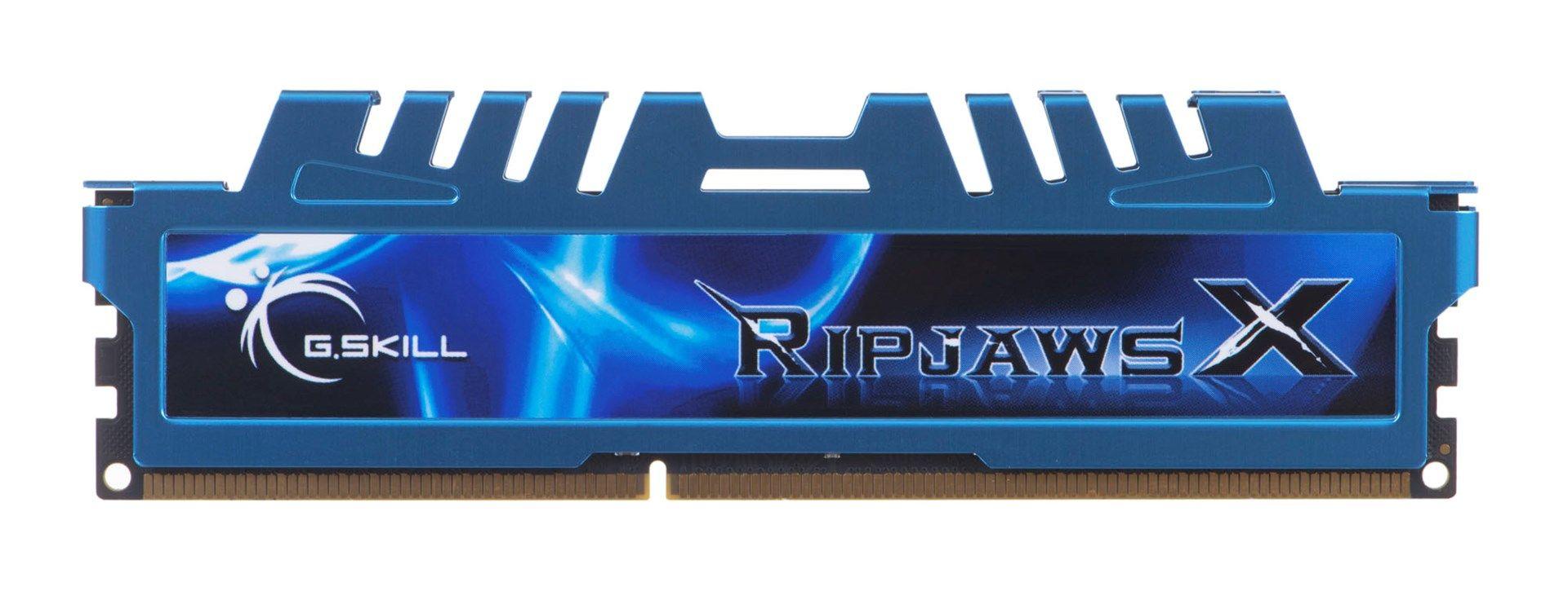 Zestaw pamięci G.SKILL RipjawsX F3-1600C9Q-32GXM (DDR3 DIMM; 4 x 8 GB; 1333 MHz; CL9) — zdjęcie 3