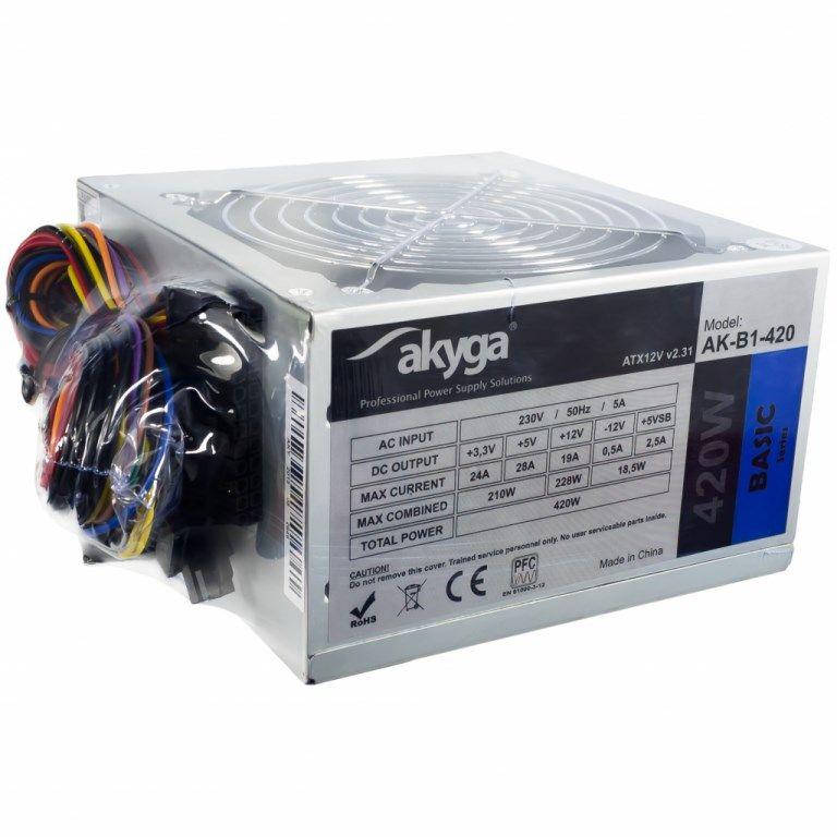 Zasilacz Akyga AK-B1-420 (420 W; Pasywne; 120 mm) — zdjęcie 4