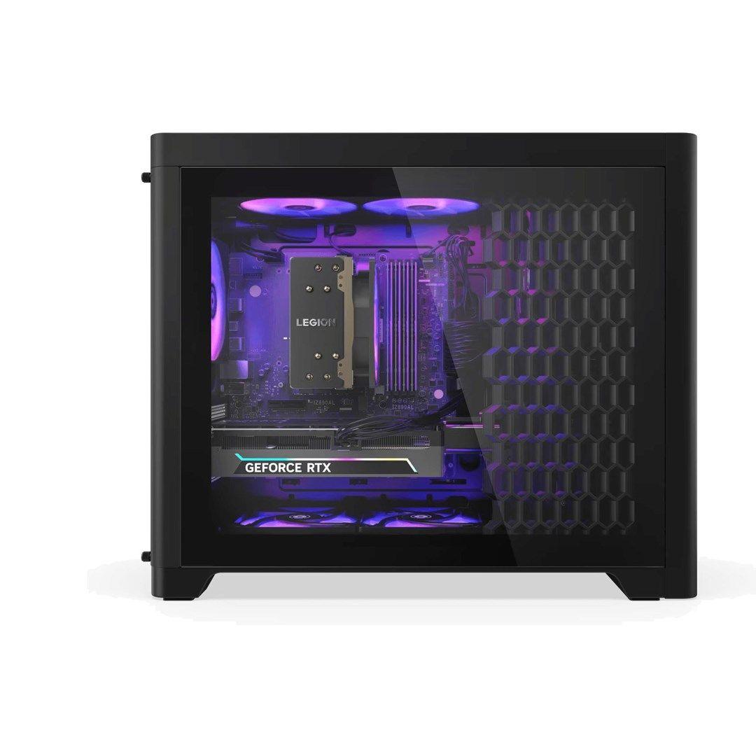 Lenovo Legion T5 30IAS10 Ultra 5 225 32GB DDR5 5600 SSD1TB GeForce RTX 5060 Ti 8GB 500W NoOS Eclipse Black — zdjęcie 2