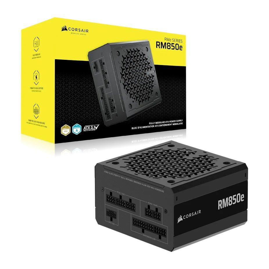 2025 RMe Series, RM850e, 850 Watt, ATX 3.1, PCIe 5.1 GOLD Certified — zdjęcie 2
