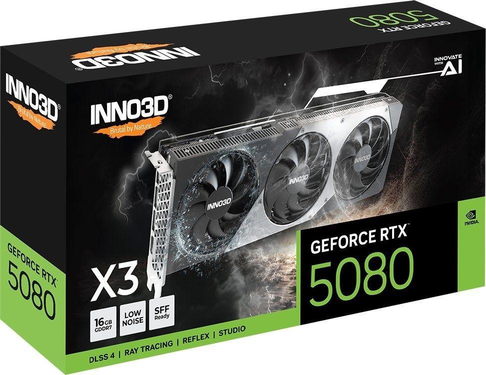 Karta graficzna INNO3D GeForce RTX 5080 X3 — zdjęcie 3