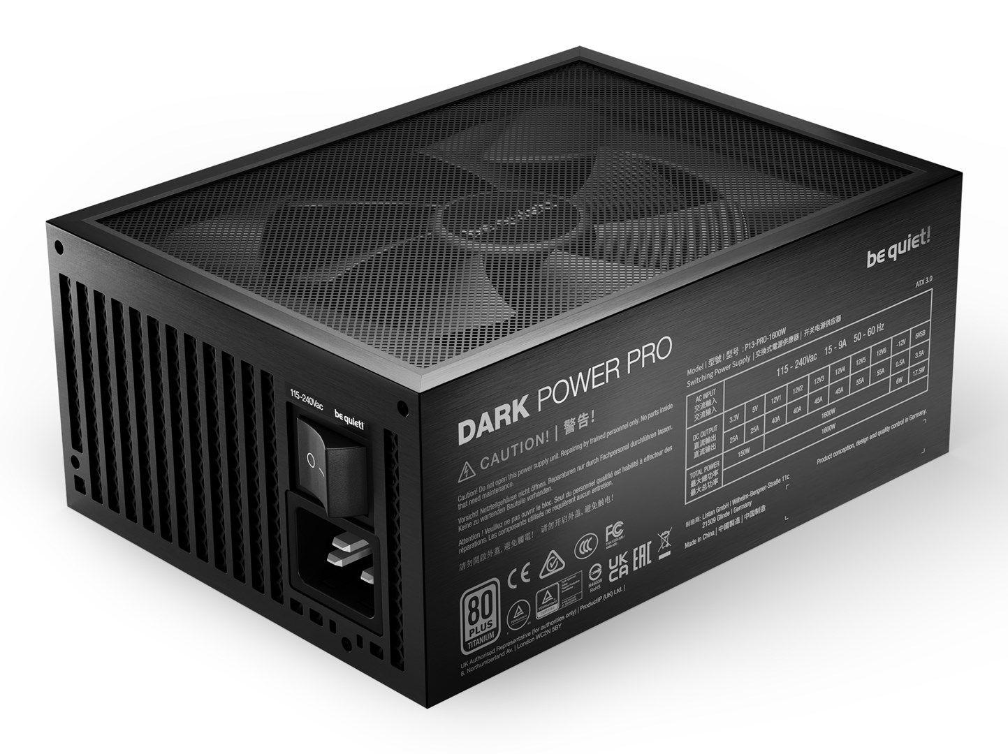 ZASILACZ BEQUIET! DARK POWER PRO 13 1600W — zdjęcie 5