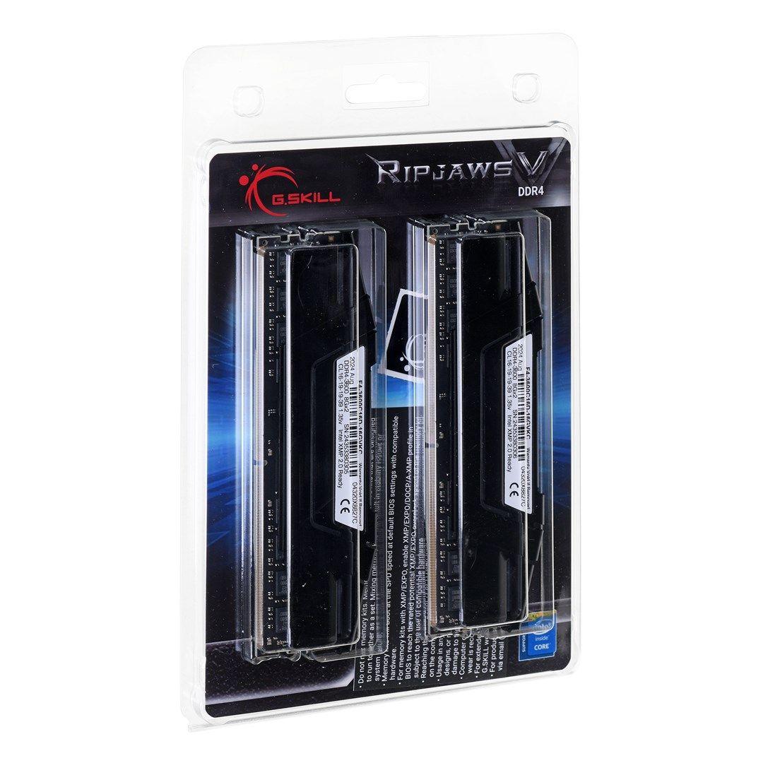 Zestaw pamięci G.SKILL RipjawsV F4-3600C16D-16GVKC (DDR4 DIMM; 2 x 8 GB; 3600 MHz; CL16) — zdjęcie 3