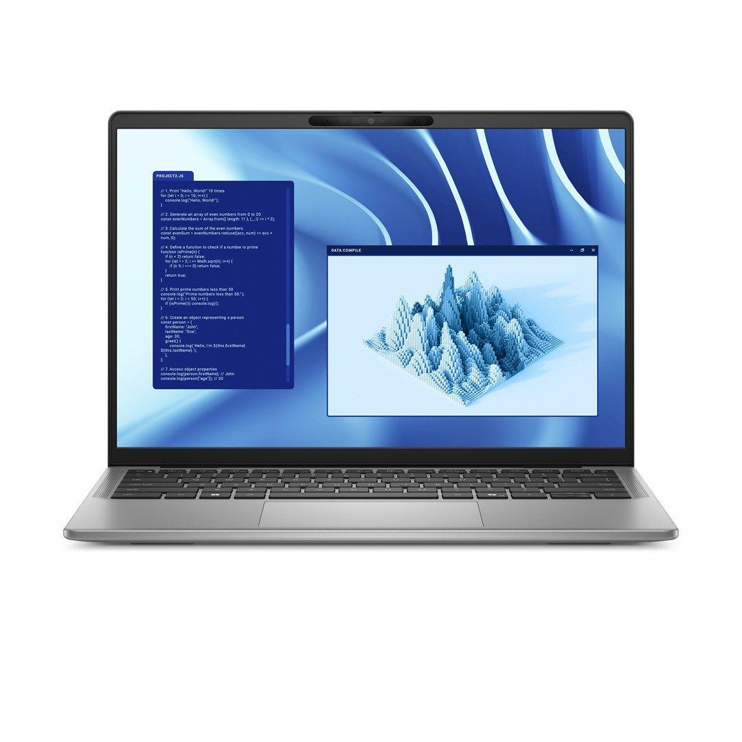 Dell L14-7455 Snapdragon X Elite X1E-80-100 14.0" WQXGA Touch 32GB SSD512 BT BLKB FPR W11Pro Titan Gray (REPACK) 2Y — zdjęcie 2