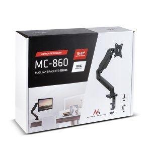 Uchwyt biurkowy do monitora Maclean MC-860 (biurkowy; 13" - 27"; max. 8kg) — zdjęcie 5