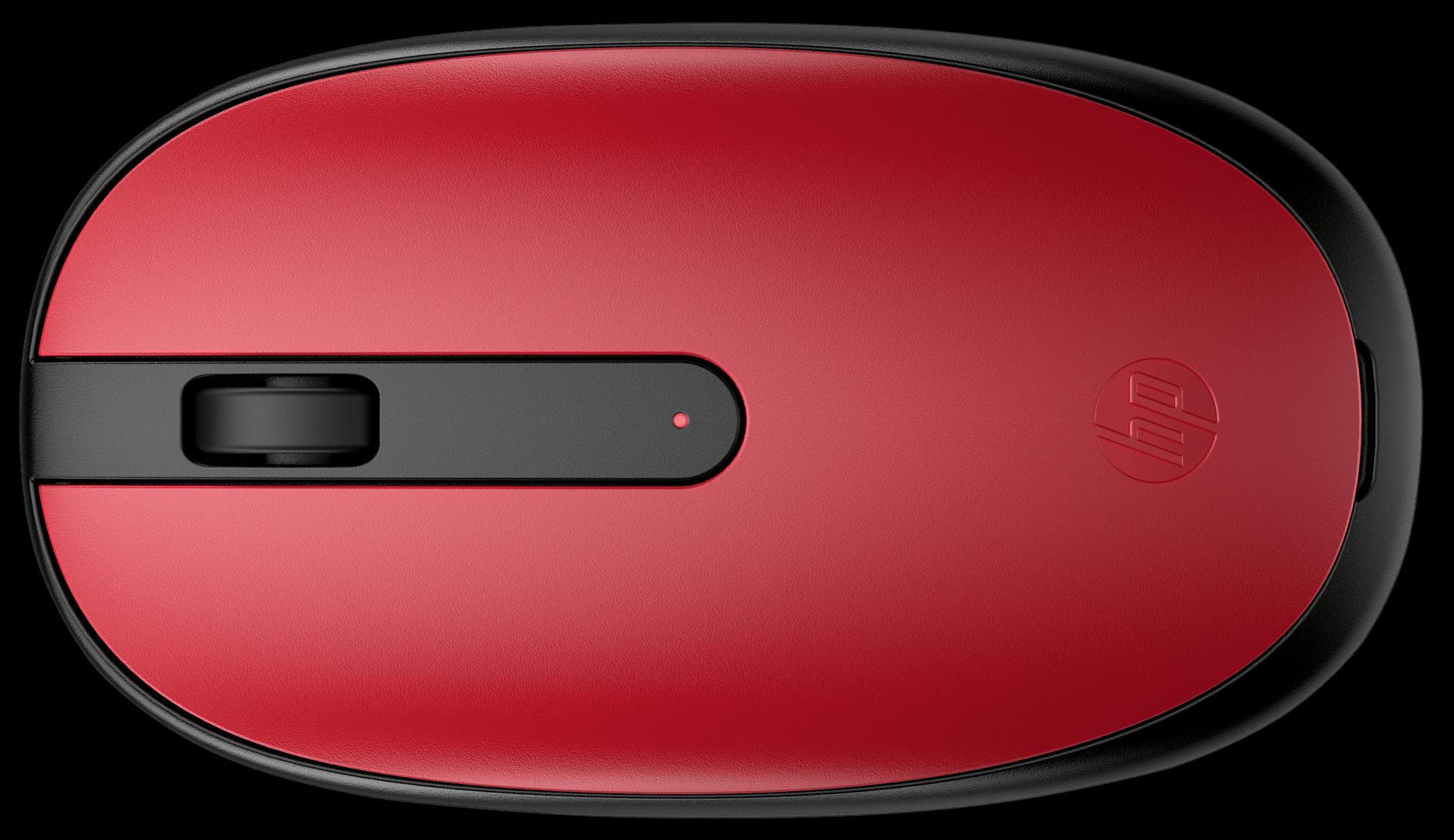 Mysz HP 240 Empire Red Bluetooth Mouse bezprzewodowa czerwono-czarna 43N05AA — zdjęcie 1