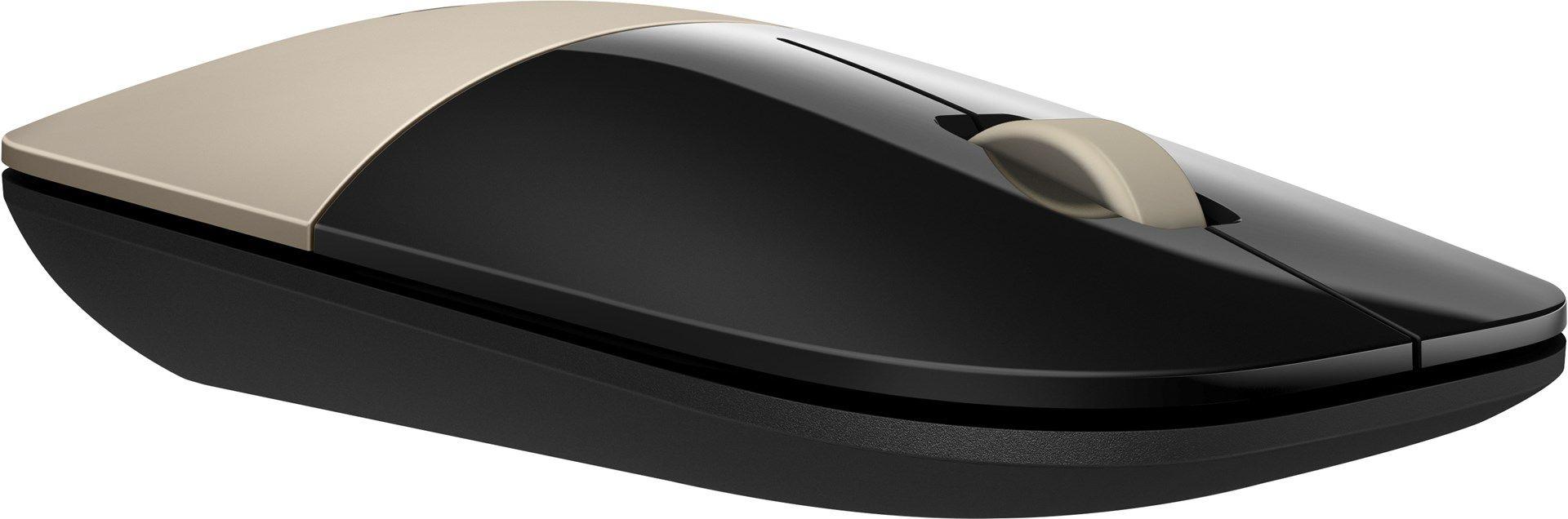 Mysz HP Z3700 Wireless Mouse Gold bezprzewodowa złota X7Q43AA — zdjęcie 2