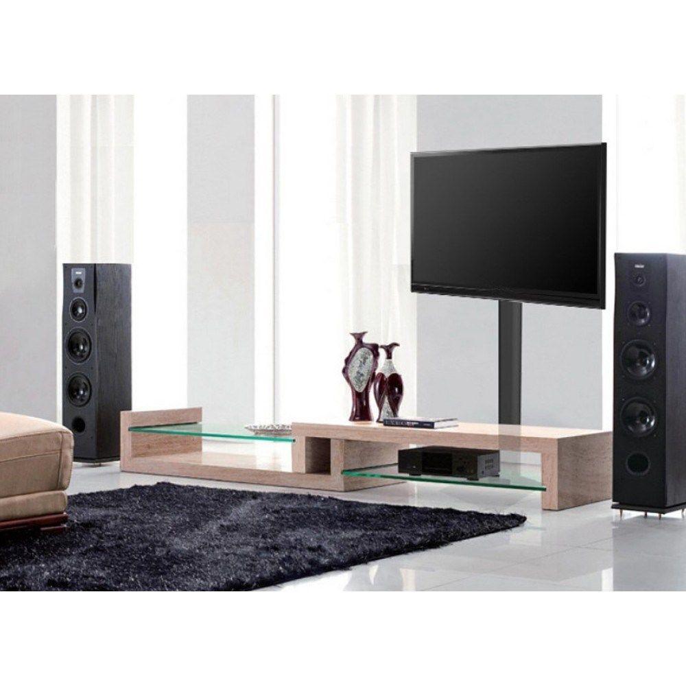 TECHLY STOJAK PODŁOGOWY TV LED/LCD 32-55 CALI 40KG — zdjęcie 7