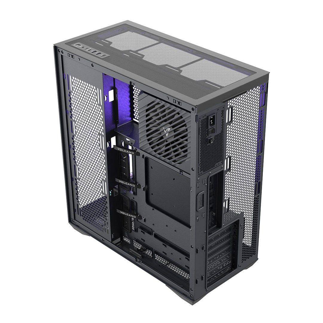 MODECOM OBUDOWA VOLCANO SPACE XL FULL TOWER NF CZARNA — zdjęcie 11