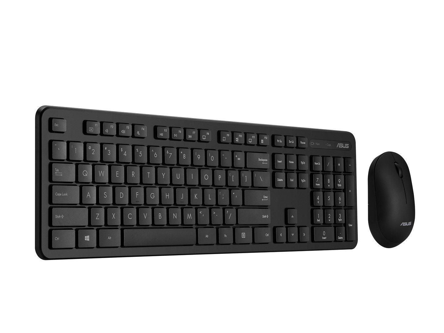 Zestaw klawiatura + mysz Asus CW100 Wireless Keyboard and Mouse Set Black — zdjęcie 13