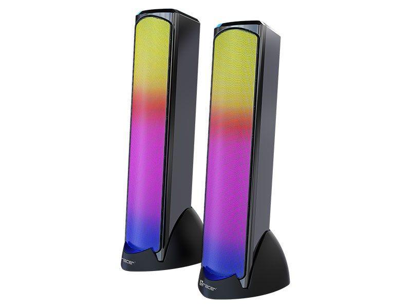 TRACER GŁOŚNIKI 2.0 BLUETOOTH SIGMA USB RGB — zdjęcie 1