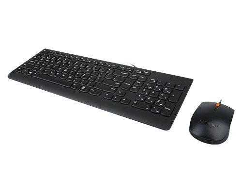 Lenovo 300 USB Combo Keyboard & Mouse - US English GX30M39606 — zdjęcie 2