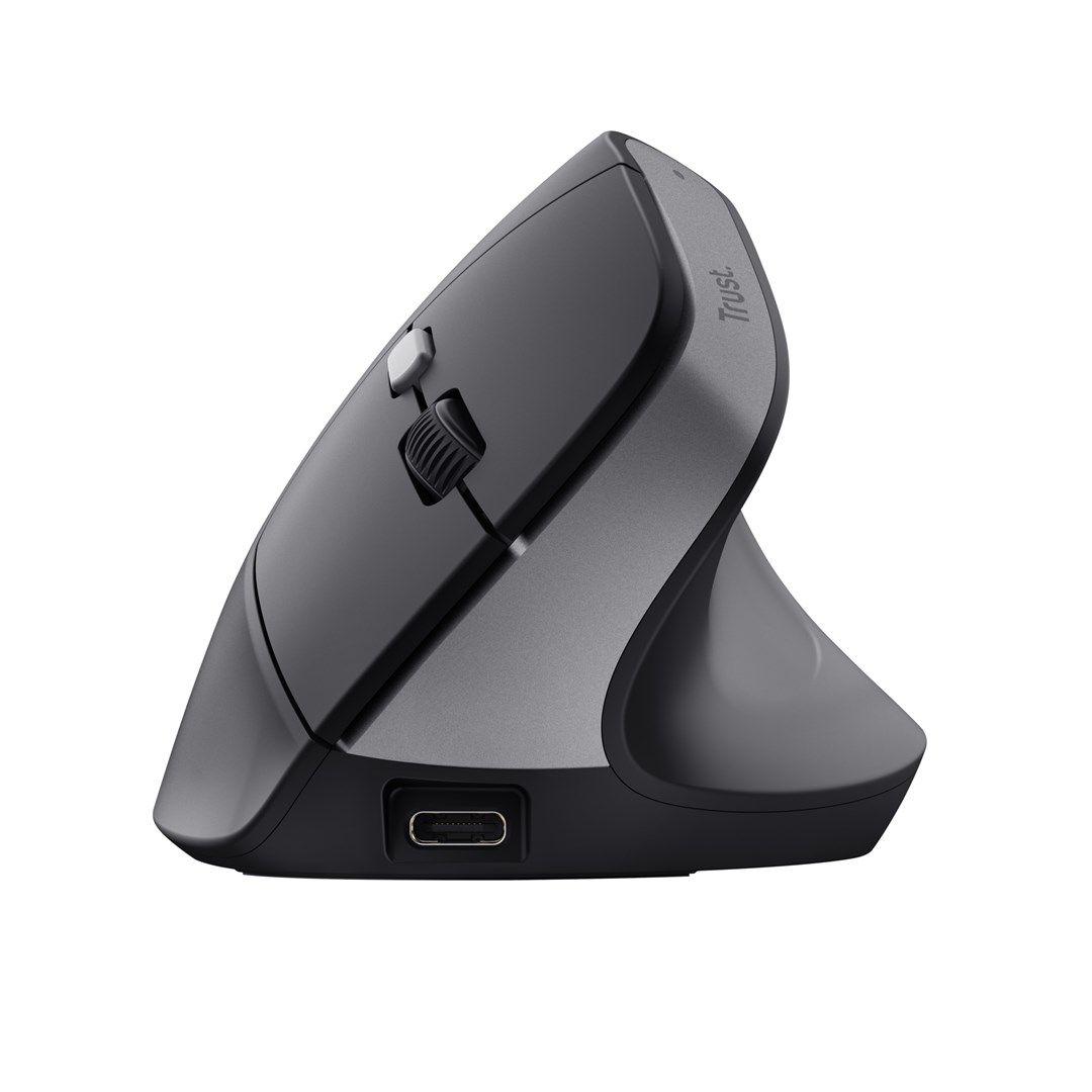 Mysz TRUST BAYO II ERGONOMIC WIRELESS MOUSE BLK (25145) — zdjęcie 2