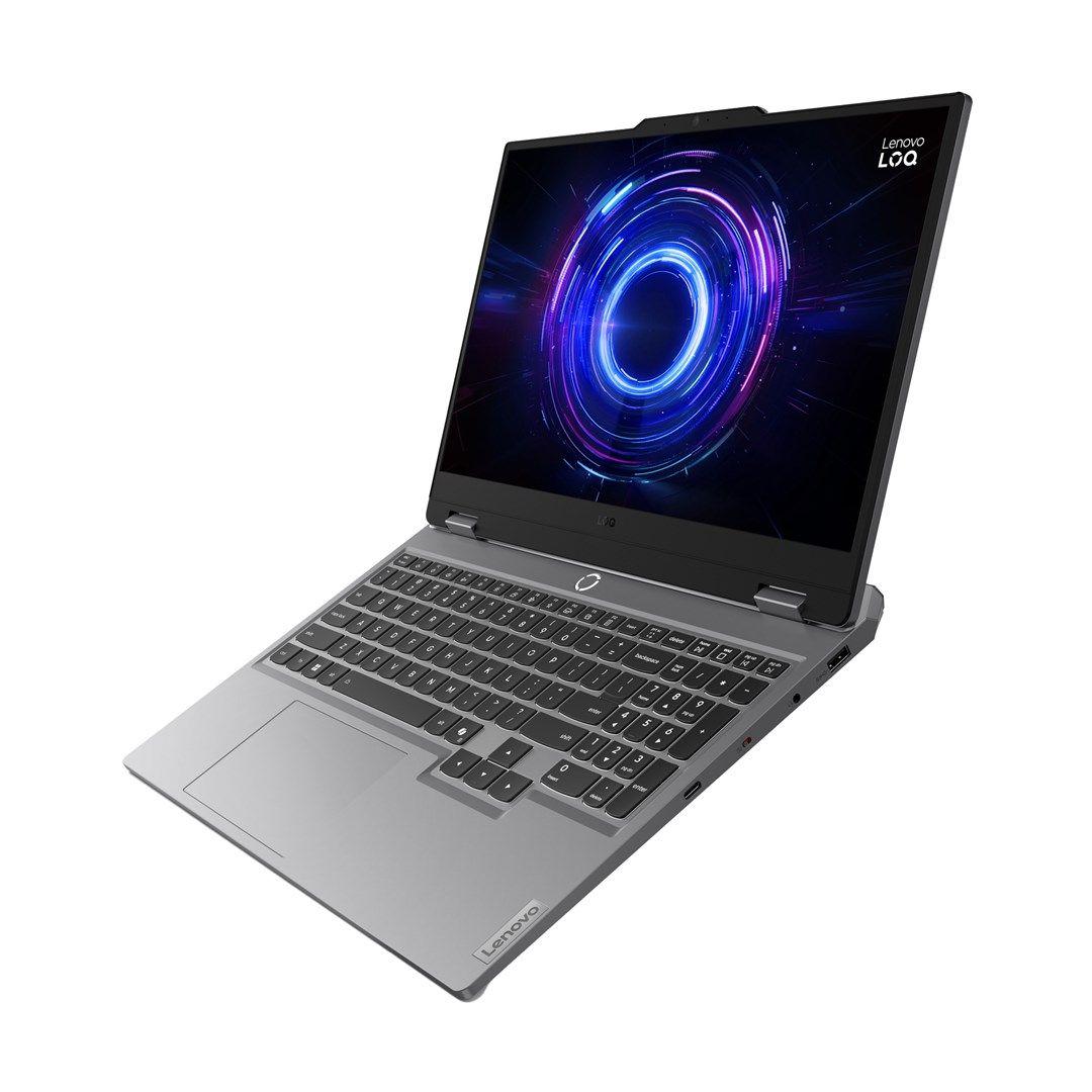Lenovo LOQ 15IRX10 i5-13450HX 15.6"FHD IPS 300nits 144Hz AG 16GB DDR5 4800 SSD512 GeForce RTX 5060 8GB 60Wh Win11 Luna Grey — zdjęcie 5