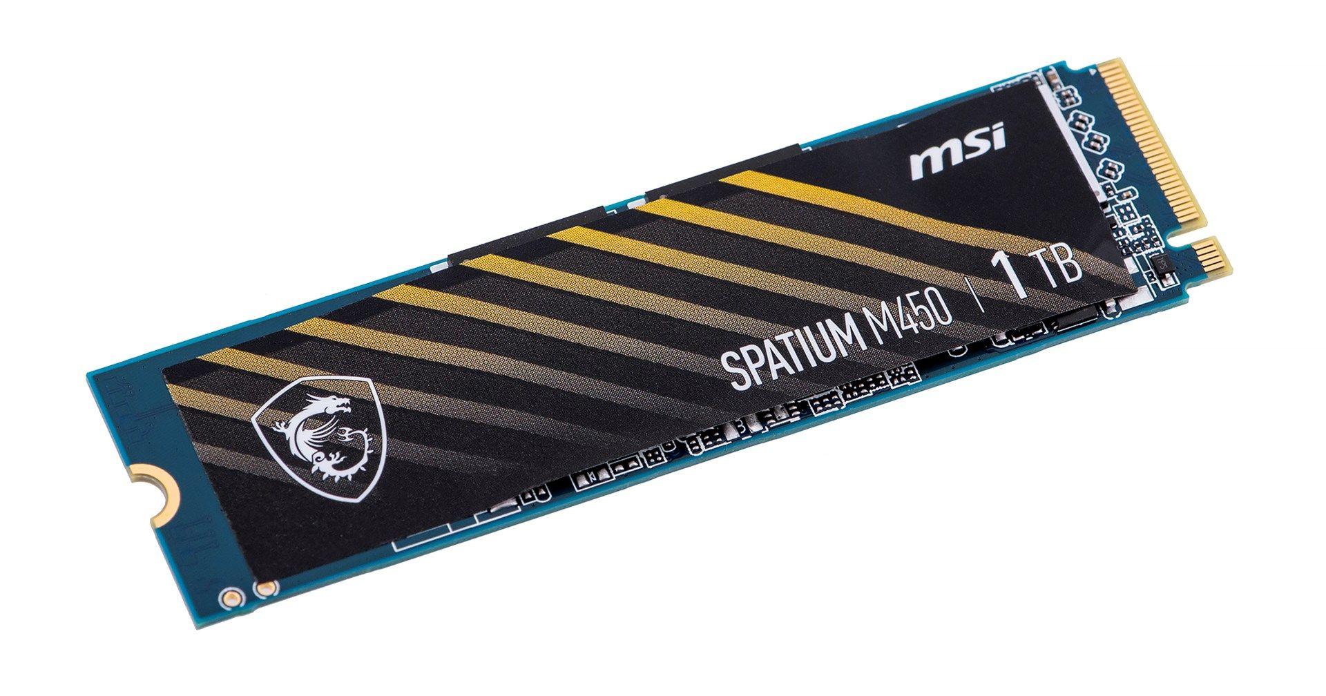 Dysk SSD MSI SPATIUM M450 PCIe 4.0 NVMe M.2 1TB V1 — zdjęcie 4