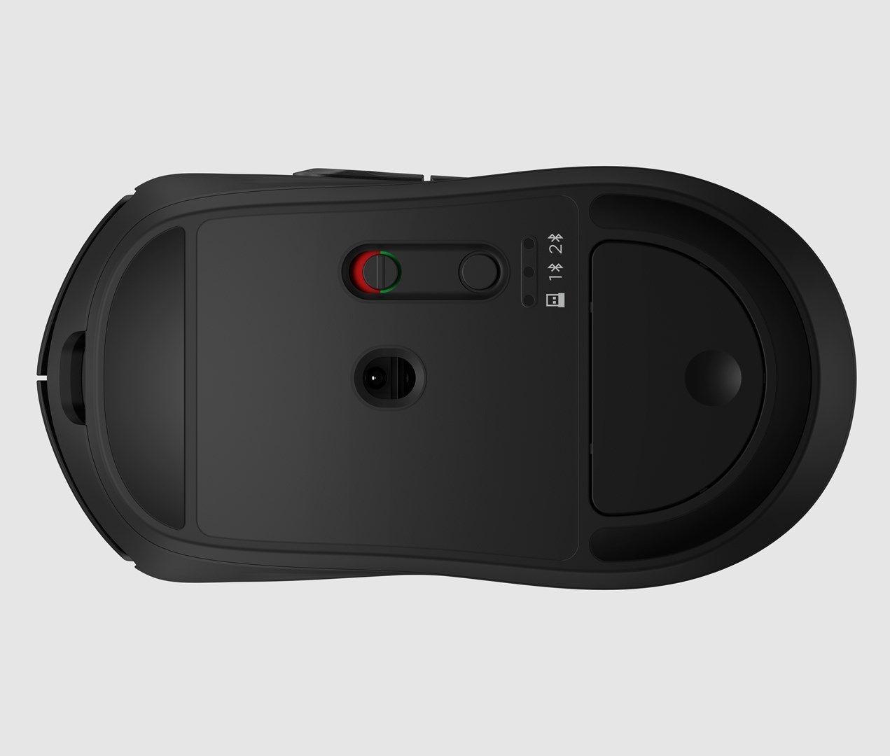 Mysz HP 700 Rechargeable  Mouse Black bezprzewodowa z akumulatorem czarna AZ7B0AA — zdjęcie 2