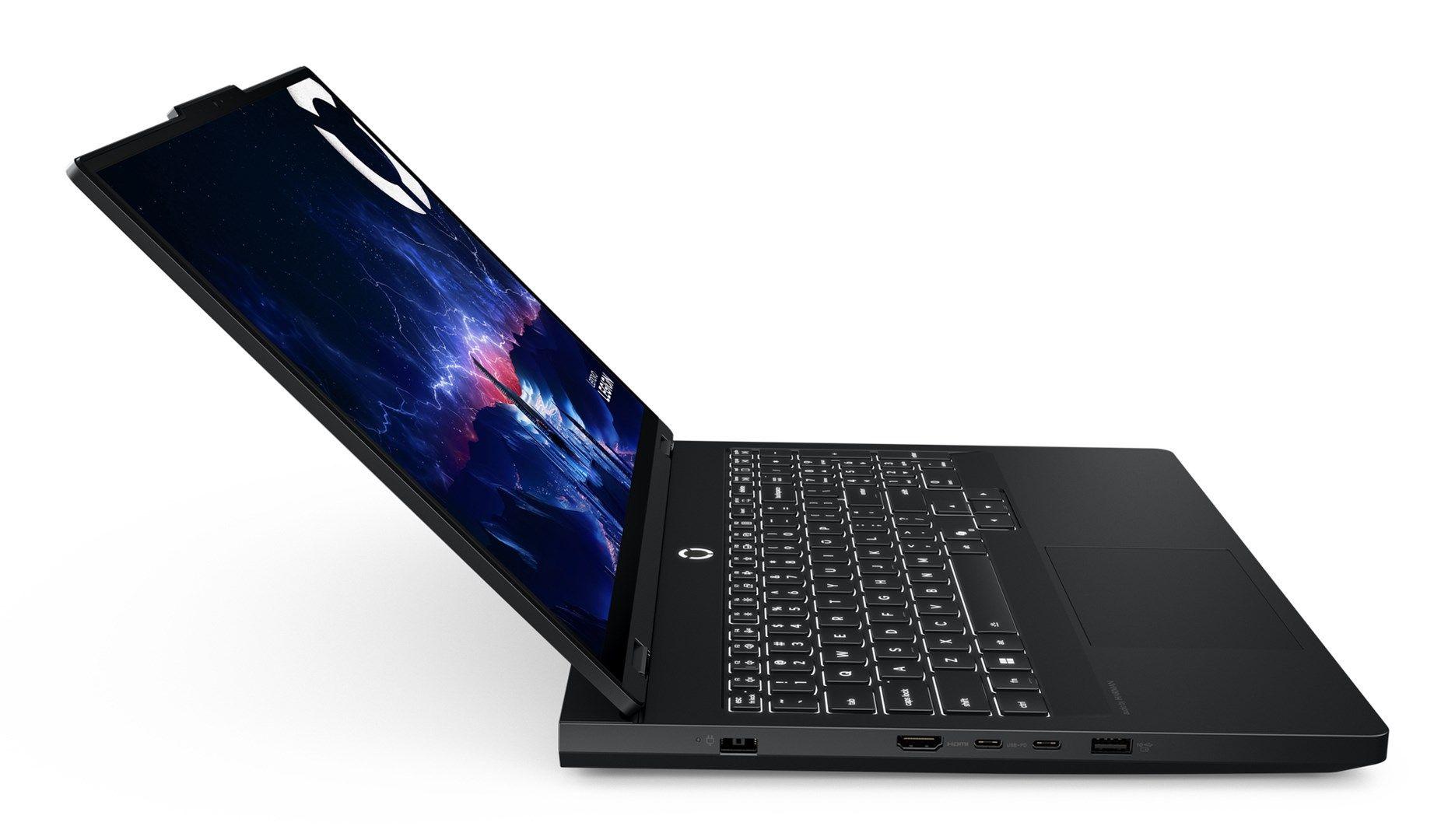 Lenovo Legion Pro 5 16IAX10 Ultra 7 255HX 16" WQXGA OLED 500nits Glossy 165Hz 32GB DDR5 5600 SSD1TB GeForce RTX 5070 8GB Cam 5.0MP 80Wh NoOS Eclipse Black — zdjęcie 7