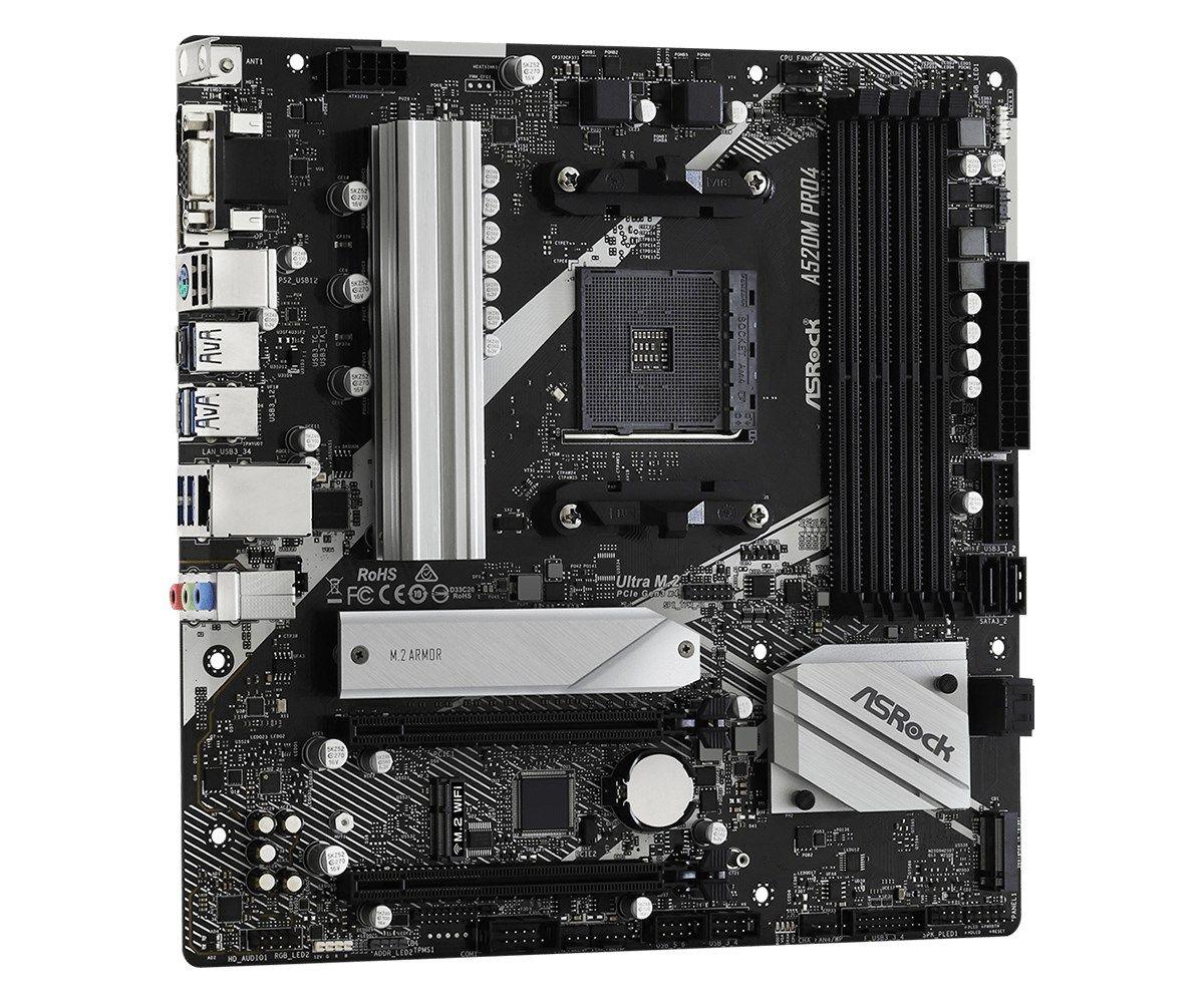 Płyta główna Asrock A520M PRO4 — zdjęcie 5