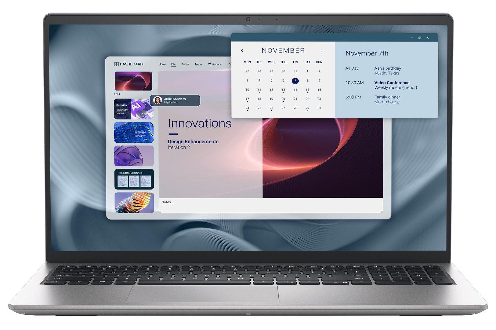 Dell Pro 15 Essential i5-1334U 15,6" FHD 120Hz 250nits 16GB DDR5 4400 SSD1TB Intel UHD Graphics Cam1080p 54Wh W11Pro Platinum Silver (Aluminum) 3Y — zdjęcie 1