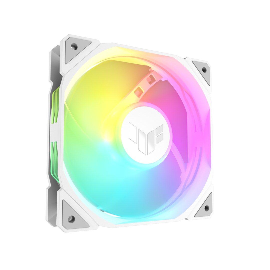 Wentylator ASUS TUF GAMING TF120 ARGB REVERSE WHITE — zdjęcie 3