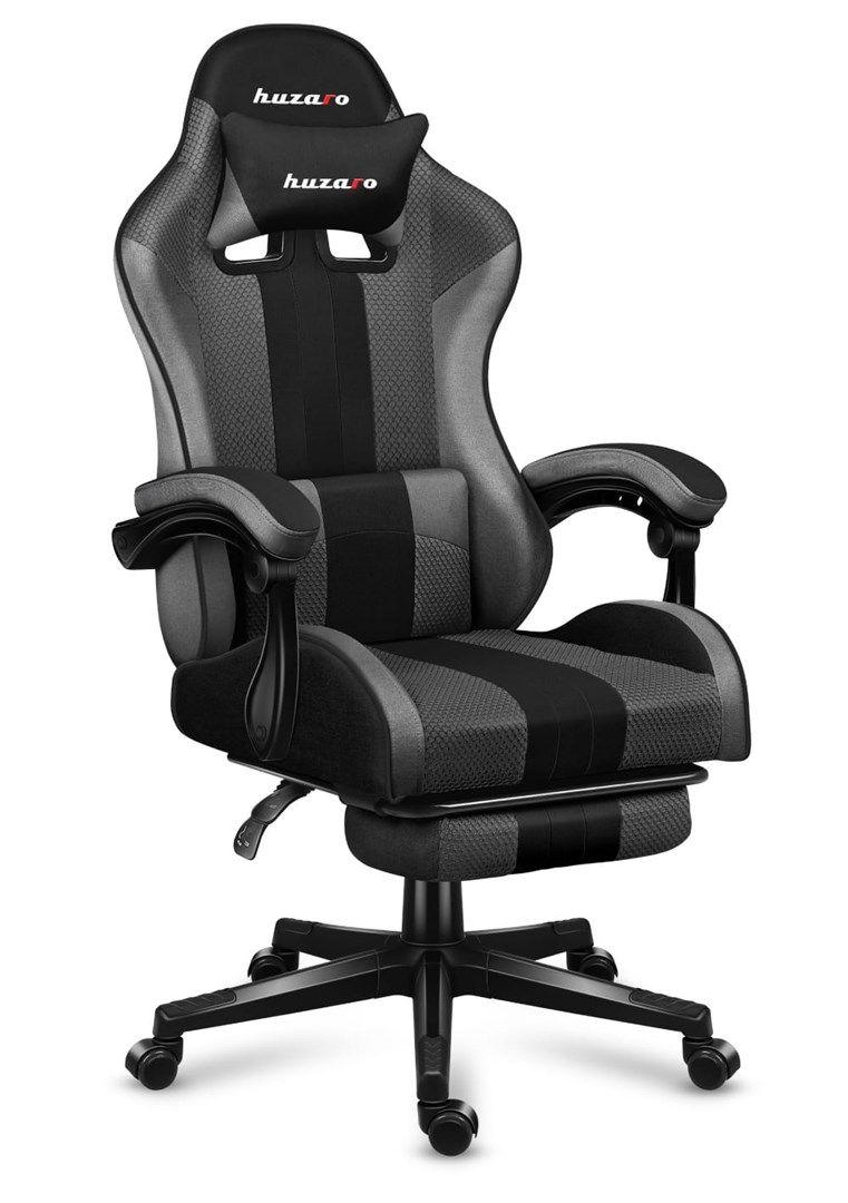 Fotel gamingowy Huzaro Force 4.7 Grey Mesh — zdjęcie 1