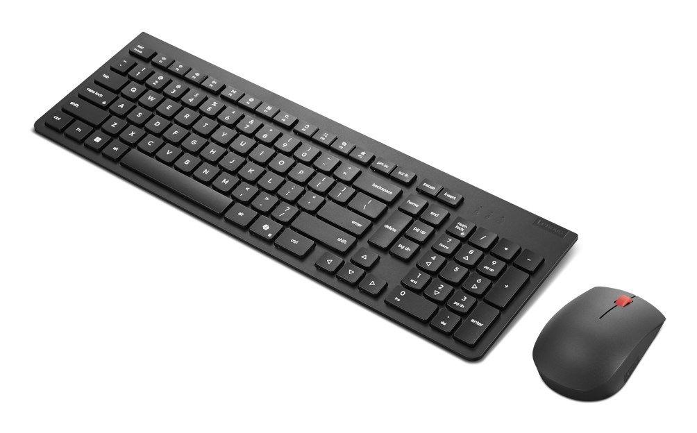 Lenovo Essential Wireless Combo Keyboard & Mouse Gen2 Black-US Euro — zdjęcie 2