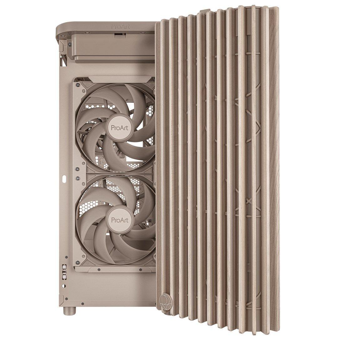 Obudowa Asus PROART PA401 WOOD METSH PWM BEIGE — zdjęcie 6
