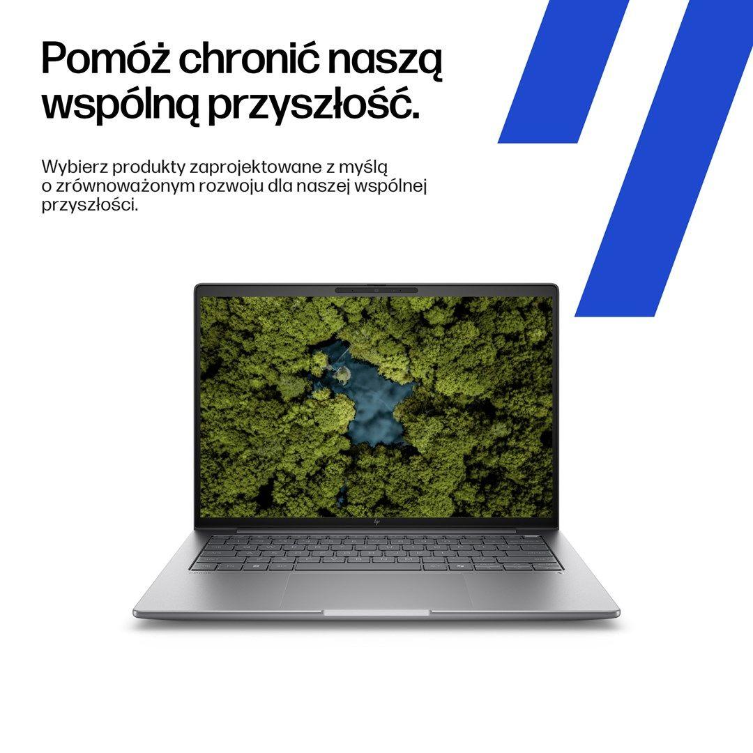HP ZBook 8 G1ak 14 Ryzen AI 7 PRO 350 14.0"WQXGA 120Hz 500nits AG 32GB DDR5 5600 SSD1TB Radeon 860M Cam IR 5 MPx 62Wh W11Pro 3Y OnSite — zdjęcie 8