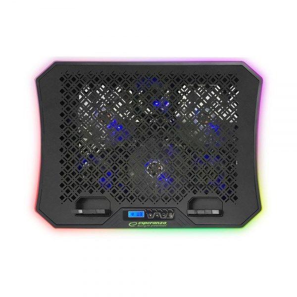 ESPERANZA PODSTAWKA CHŁODZĄCA GAMING Z PODSTAWKĄ NA TELEFON RGB GALERNE EGC109 — zdjęcie 3